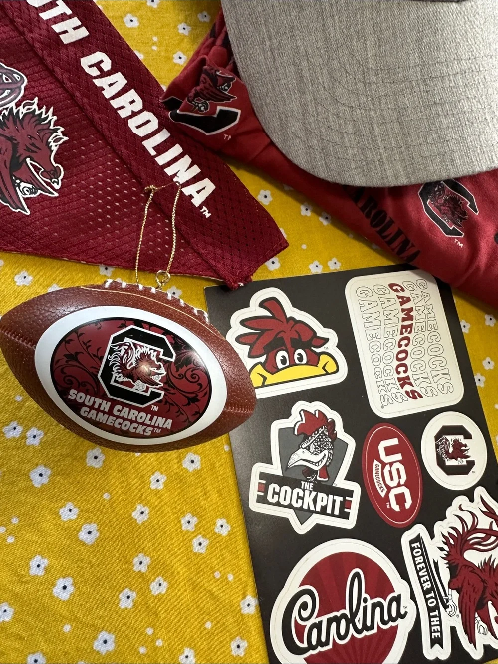 🏈 NWT❗️University of South Carolina Gamecocks ‼️ Lounge pant / Ball cap & more! - Picture 10 of 14